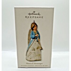 Hallmark Keepsake Ornament Musical‎ Messenger Angel 2010